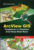 Arciew GIS pengukuran dan pemetaan area kerja skala besar