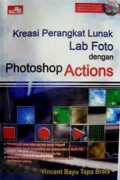 Kreasi perangkat lunak lab foto dengan photoshop actions