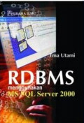 RDBMS menggunakan ms sql server 2000