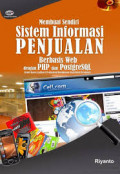 Membuat sendiri sistem informasi penjualan berbasis web dengan PHP dan postgreSQL