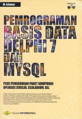 Pemrograman basis data delphi 7 dan MySQL