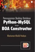 Pemrograman Desktop Database Python-MySQL Dengan BOA Constructor+cd