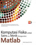 Komputasi Fisika Untuk Sains Dan Teknik Menggunakan Matlab+cd