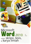 PAS microsoft word 2010 untuk skripsi, thesis dan karya ilmiah