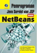 Pemrograman java servlet dan JSP dengan NetBeans