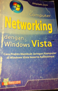 Computer networking dengan windows vista