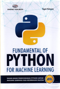 Image of Fundamental of PYTHON for MACHINE LEARNING Edisi Revisi