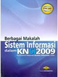 Berbagai makalah sistem informasi dalam KNSI 2009