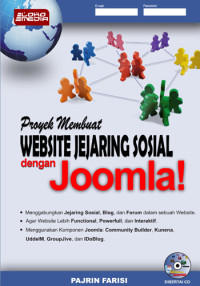 Proyek membuat website jejaringan sosial dengan joomla