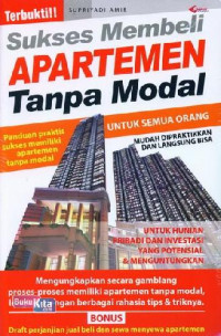 Sukses membeli apartemen tanpa modal