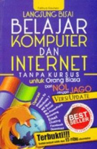 Belajar komputer dan internet tanpa kursus untuk orang biasa