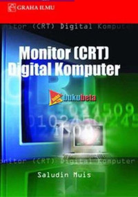 Monitor (CRT) digital komputer