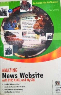 Amazing news website with PHP, Ajax dan MySQL