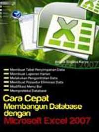 Cara cepat membangun database dengan microsoft excel 2007