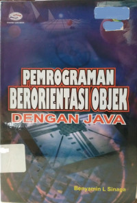 Pemrograman berorientasi objek dengan java